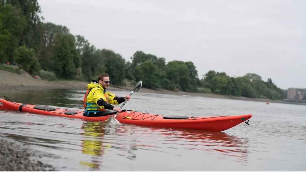 mark agnew in kayak
