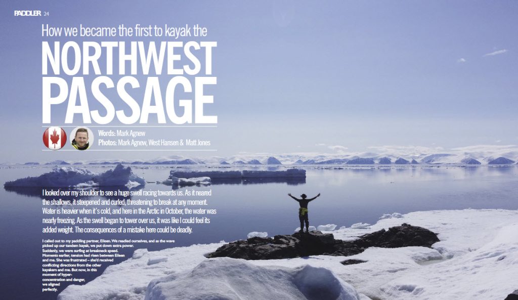 Mark Agnew Northwest Passage Paddler Magazine